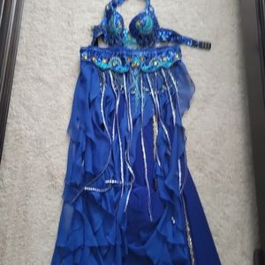 Belly dancing skirt